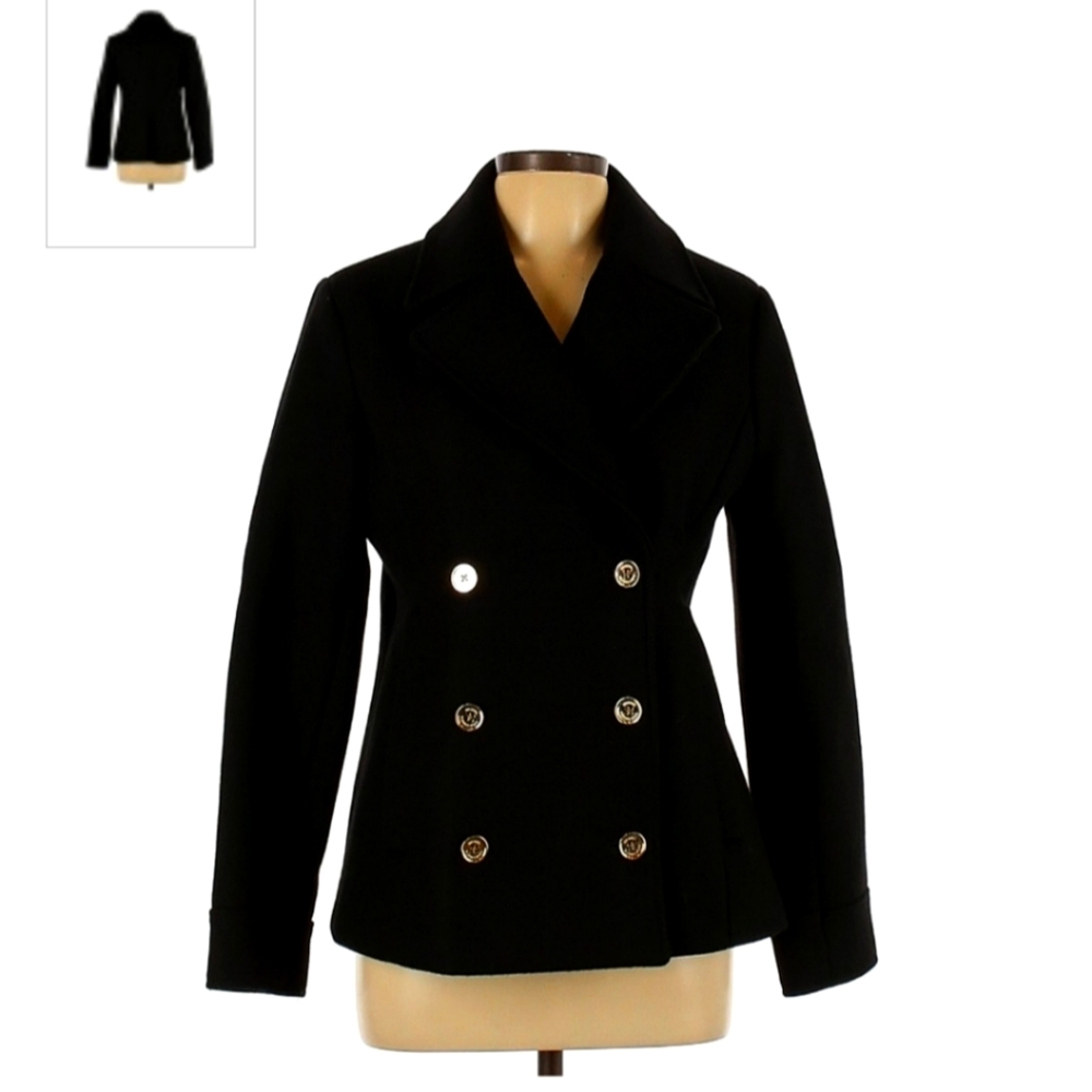 Michael Kors Coat with Gold signature buttons